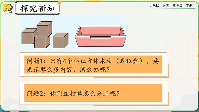 【2023最新插图】人教版数学三年级下册 6.9《制作活动日历》课件第4页