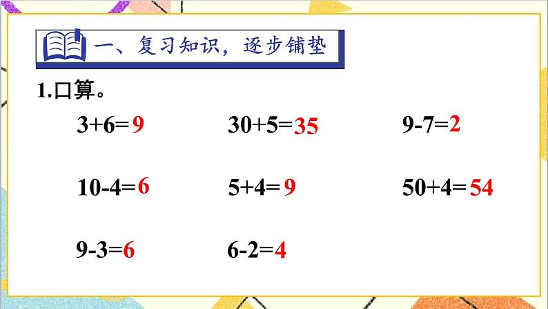 第六单元 1.整十数加、减整十数 课件+教案+导学案02