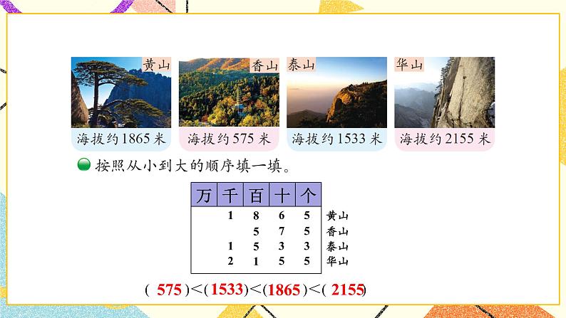 三 生活中的大数 比一比（1）第6课时 课件（送教案）06