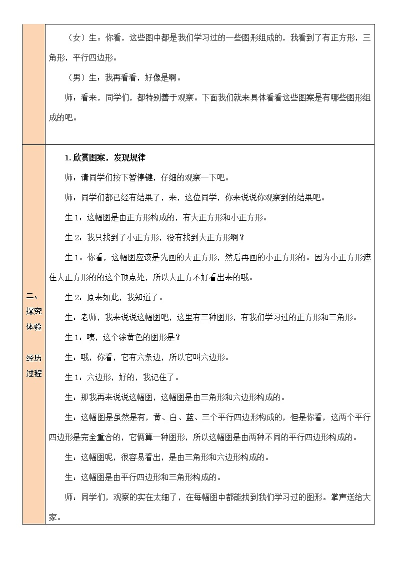 六 认识图形 欣赏与设计  第6课时 课件（送教案）02