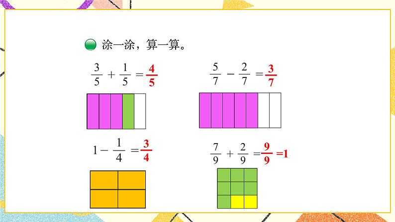 六 认识分数 吃西瓜 第6课时 课件（送教案）07