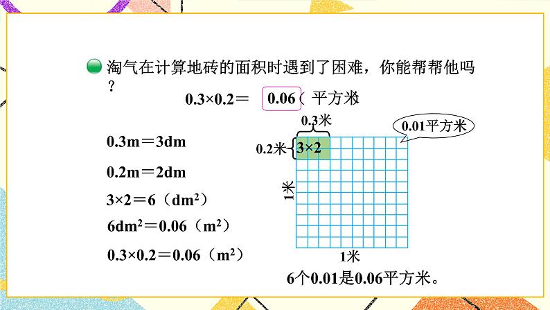 三 小数乘法 街心广场 第4课时 课件（送教案）04