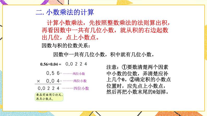 整理与复习 （3）小数乘法 第3课时 课件（送教案）04