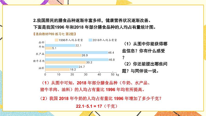 八 数据的表示和分析  练习七  课件+教案05