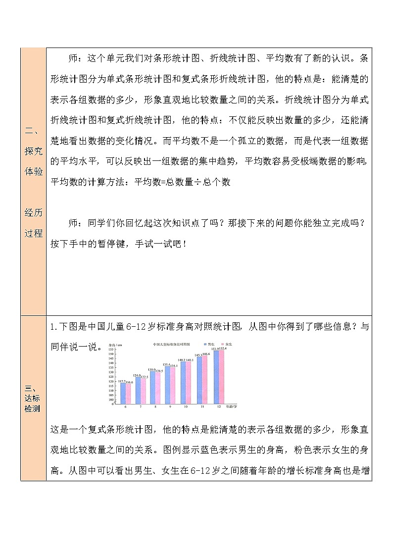 八 数据的表示和分析  练习七  课件+教案03
