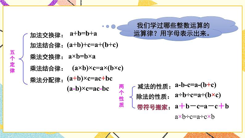 总复习 专题一 数与代数 第8课时 数的运算（四）——运算律课件（送教案）03