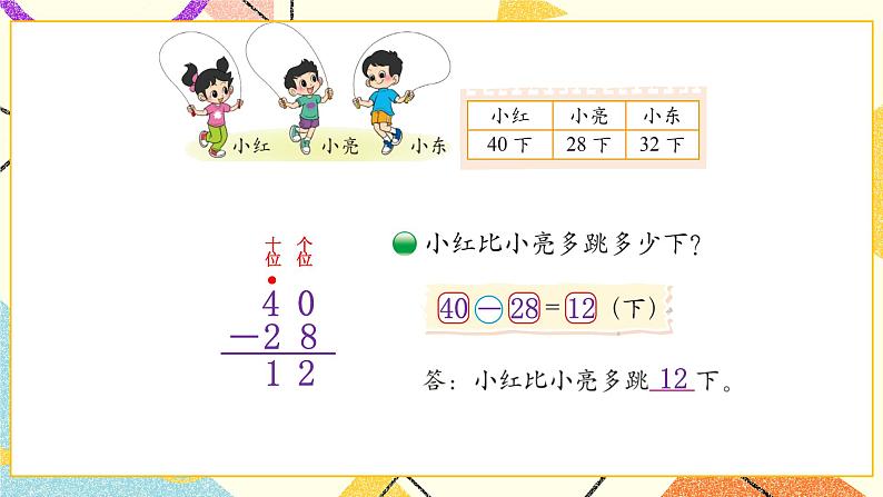 六 加与减（三）跳绳（1）第6课时 课件+教案05