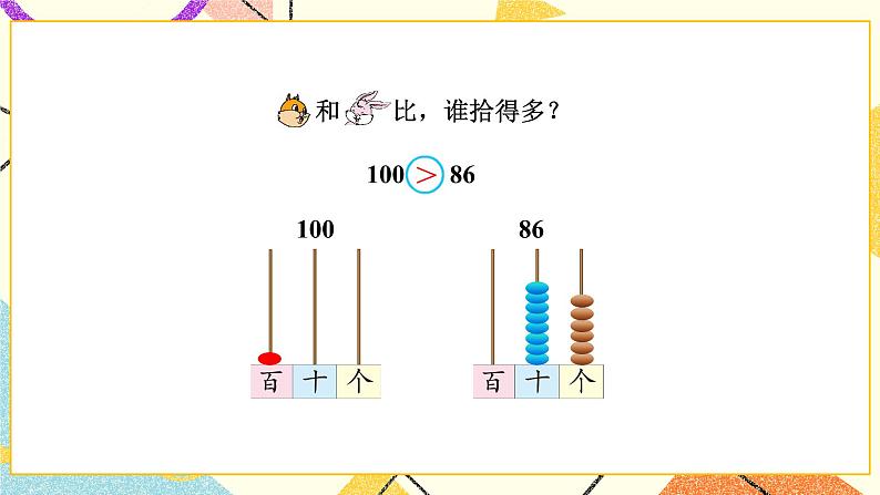 3 认识100以内的数 第5课时 比较数的大小课件+教案08
