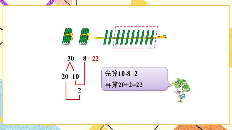 6 100以内的加法和减法（二）第2课时 两位数减一位数（退位）课件3+教案3+素材04