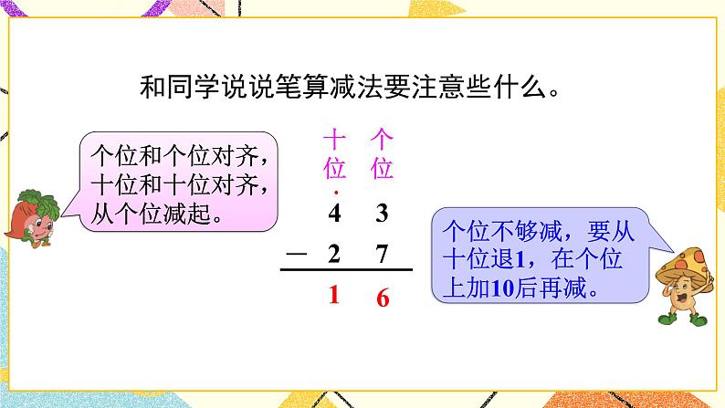 6 100以内的加法和减法（二）第4课时 两位数减两位数（退位）课件3+教案304
