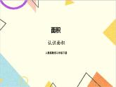 第五单元 第1课时 认识面积 课件+教案+导学案