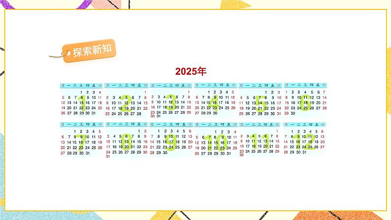 5 年、月、日 第1课时 认识年、月、日 课件（送教案）+素材03