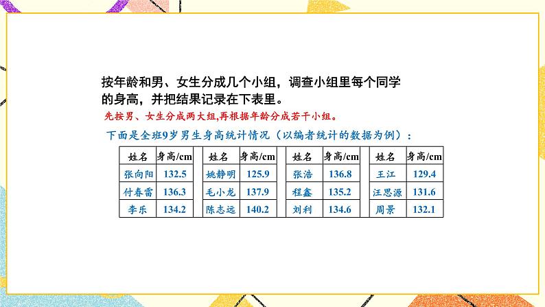 9 数据的收集和整理（二）第2课时 简单的数据排序和分组课件（送教案）06