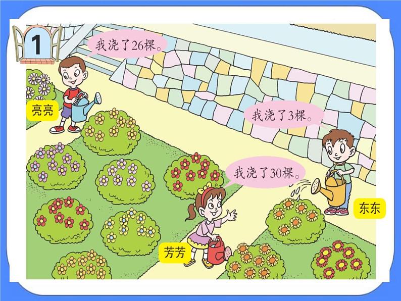 第5单元：绿色行动1《100以内的不进位加法（信息窗1）》参考课件1第2页
