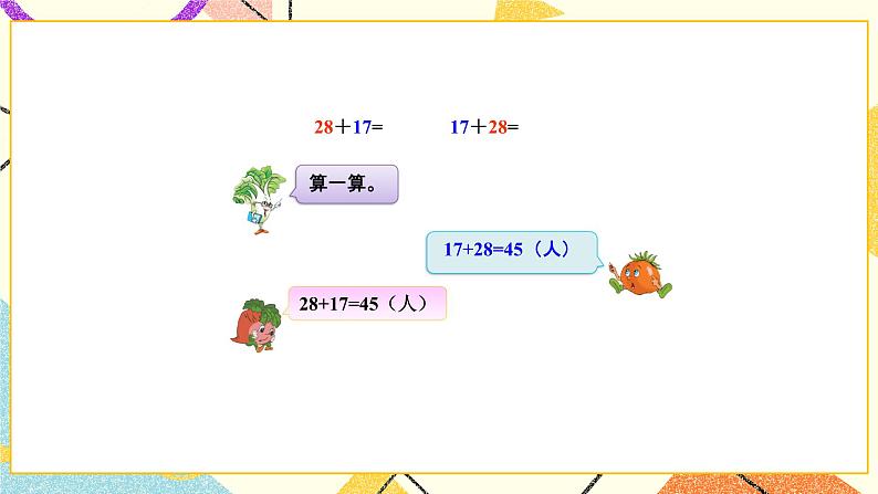 第1课时 加法的交换律和结合律课件第3页