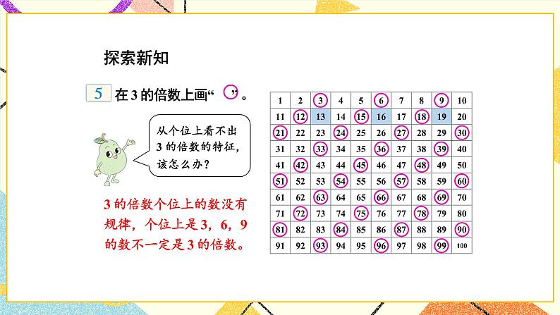 3 因数与倍数第3课时 3的倍数的特征课件+教案03