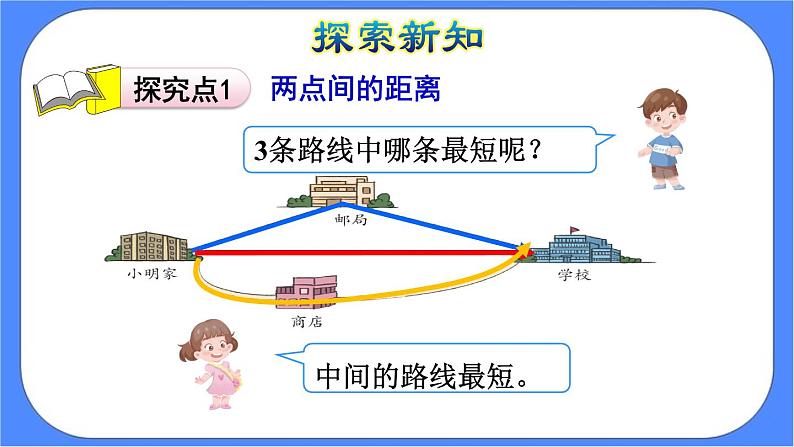 5.2《 两点间的距离以及三角形三边的关系 》课件PPT第5页