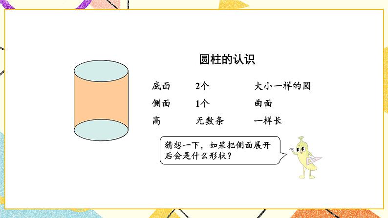 二 圆柱和圆锥 第2课时 圆柱的侧面积和表面积课件2+教案2+素材03