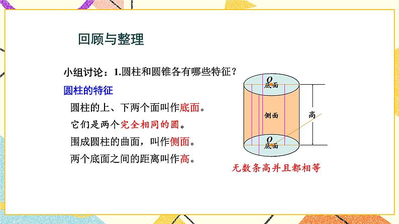 二 圆柱和圆锥整理与练习课件+教案203