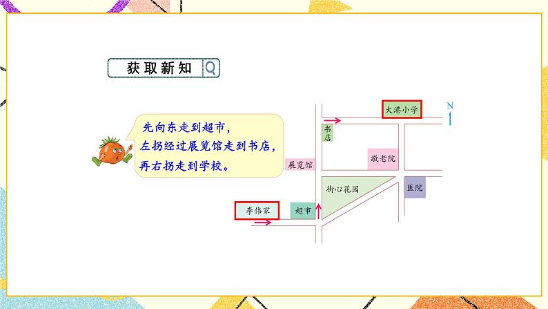 五 确定位置第3课时 描述简单的行走路线课件2+教案+素材03