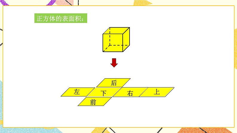 七 总复习  2.图形与几何第6课时 立体图形的表面积和体积（1）课件+教案05