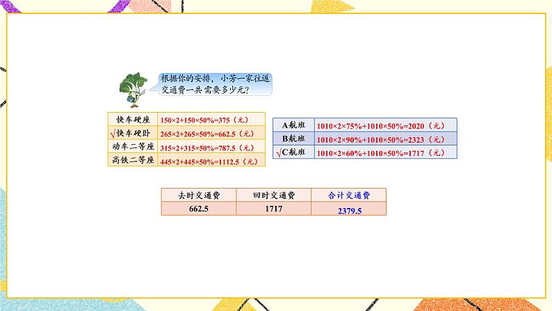 七 总复习  综合与实践 制定旅游计划课件+教案06