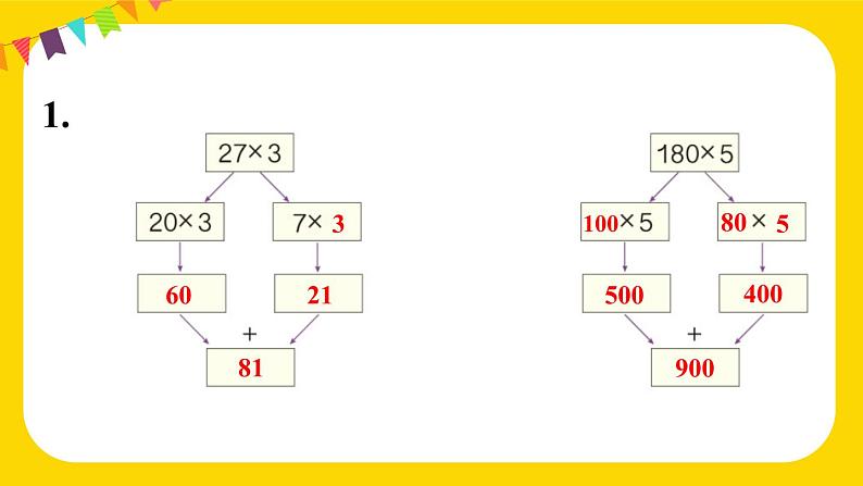 人教版小学数学三下：4.1《口算乘法》 课件+教案+导学案02