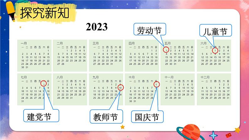 6.1《年、月、日》（1）课件第3页