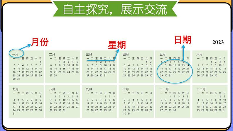 《综合与实践 制作活动日历》课件第4页