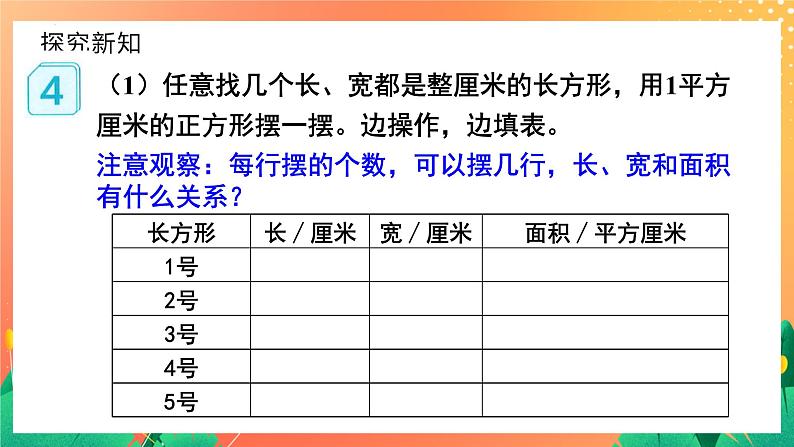 5.2.1+长方形、正方形面积的计算（课件）人教版三年级下册数学第2页