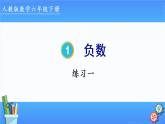 练习一（第1单元）23春六下人教数学课件PPT