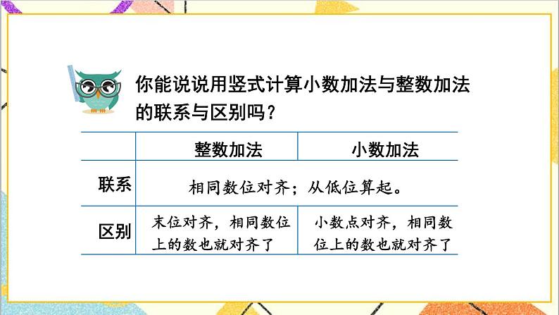 六 小数的初步认识 2.简单加减计算 第2课时一位小数的进位加法和退位减法 课件第8页