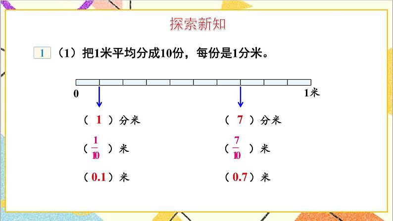 六 小数的认识 第2课时 小数和分数的关系 课件+教案04