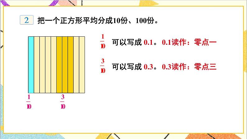 六 小数的认识 第2课时 小数和分数的关系 课件+教案08