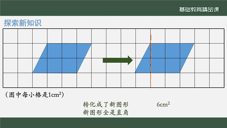 平行四边形的面积 教案练习课件05