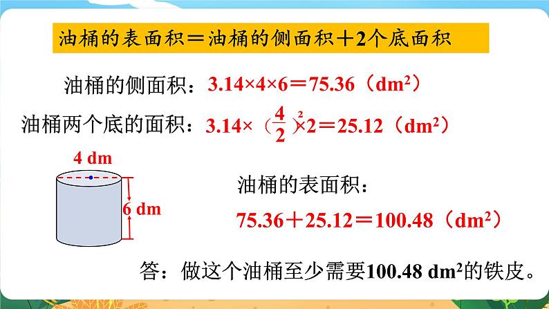 2.2《圆柱的表面积》课件PPT07