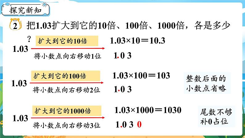 5.6《小数点位置移动引起小数大小的变化（2）》课件PPT03