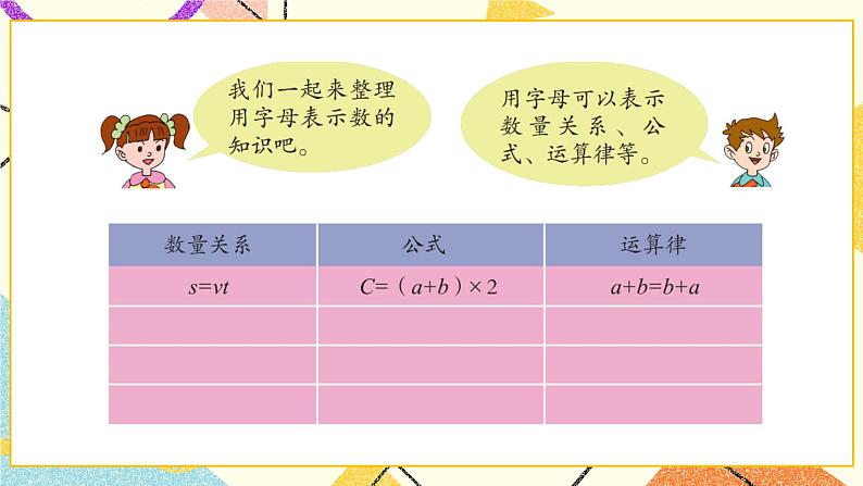 回顾整理——总复习  课件04