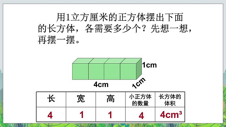 五年级下册数学课件－1.3《长方体和正方体的体积》｜北京版08