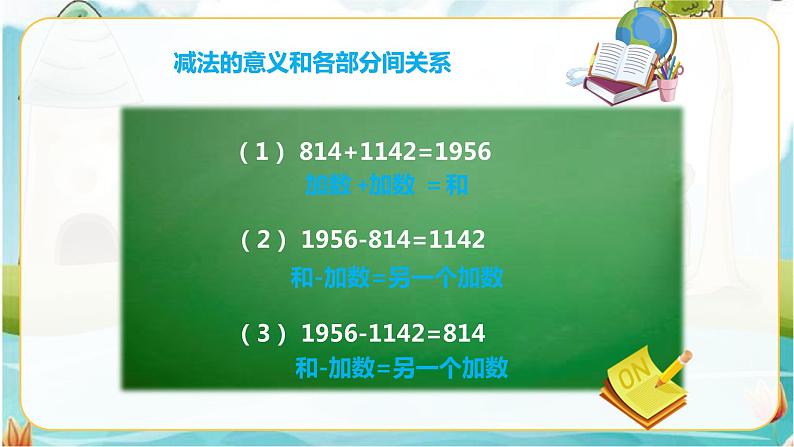 加、减法的意义和各部分间的关系（课件）第6页