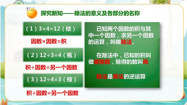 4年级数学人教版下册 2.第一单元四则运算- 乘、除法的意义和各部分间的关系及有关0的运算 例2例3（课件+教案+习题）04