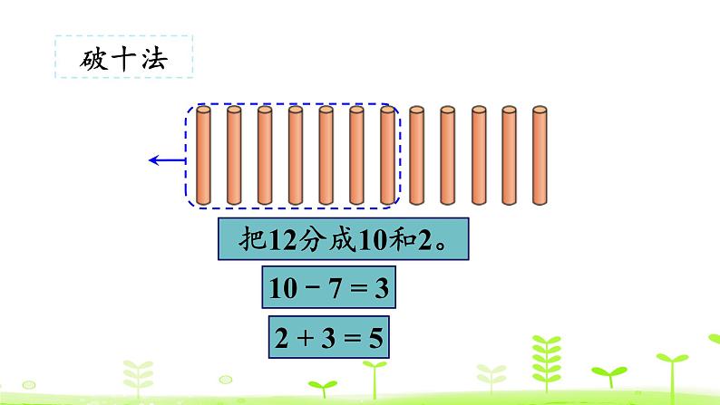 北师大版一年级数学下册课件 1.3 快乐的小鸭第6页