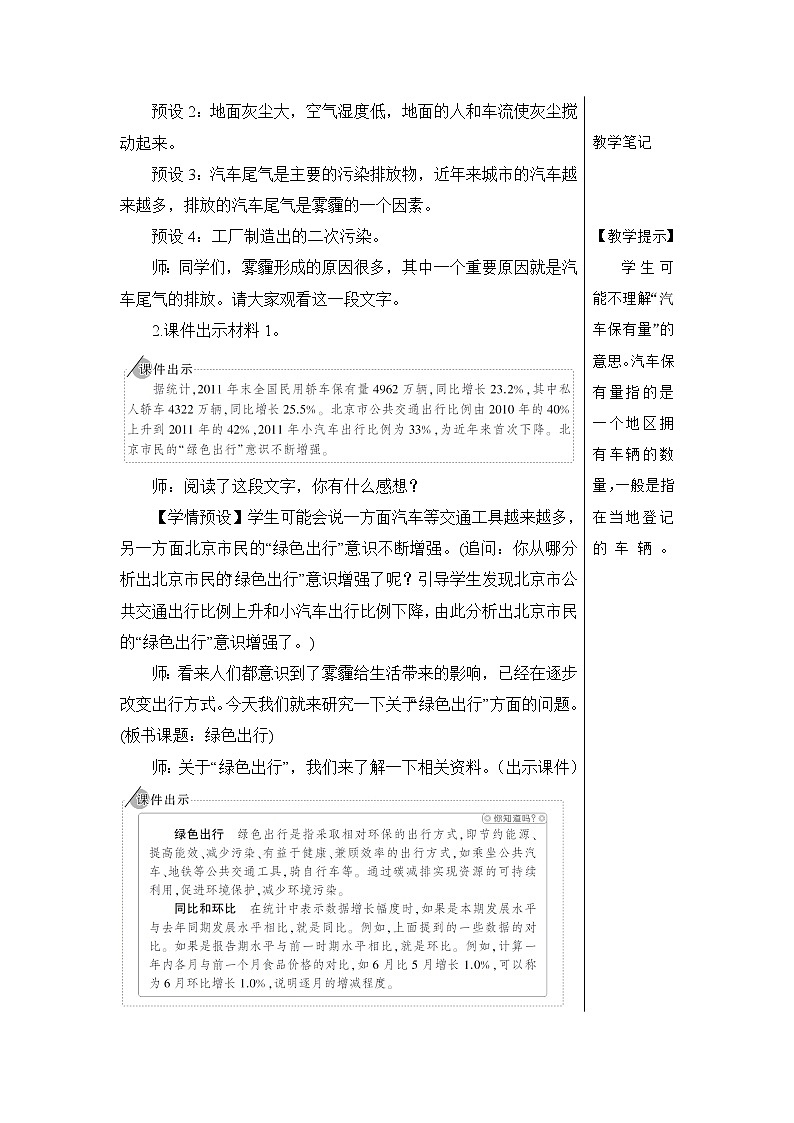 6年级数学人教版下册 32.第六单元6.5综合与实践（课件+教案）02