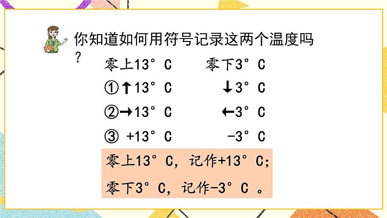 1 中国的热极——认识负数  课件+教案06