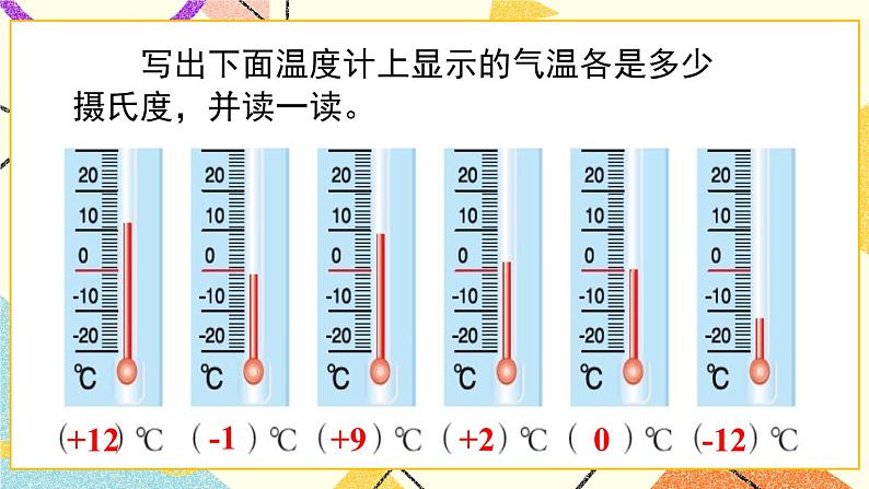 1 中国的热极——认识负数  课件+教案07