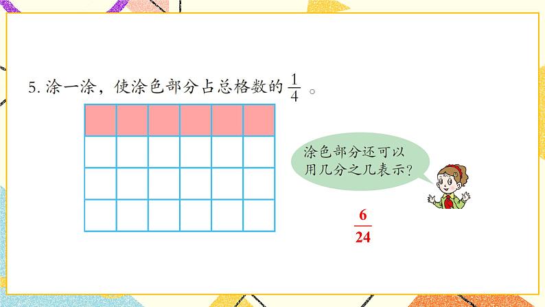 2 校园艺术节——分数的意义和性质  课件+教案06