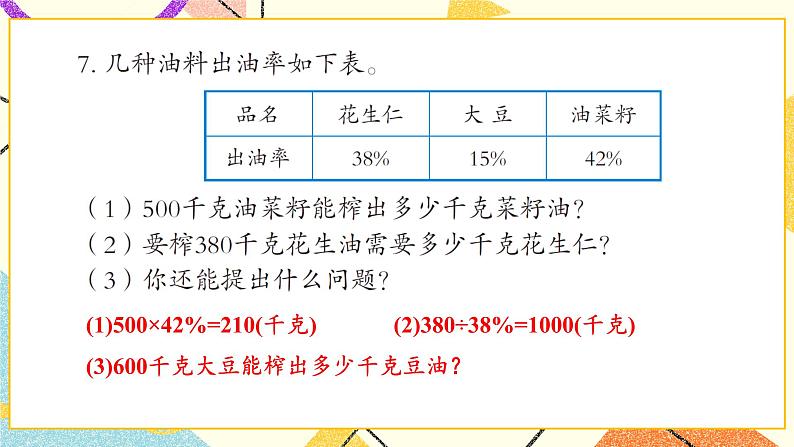 1欢乐农家游——百分数（二） 课件+教案08