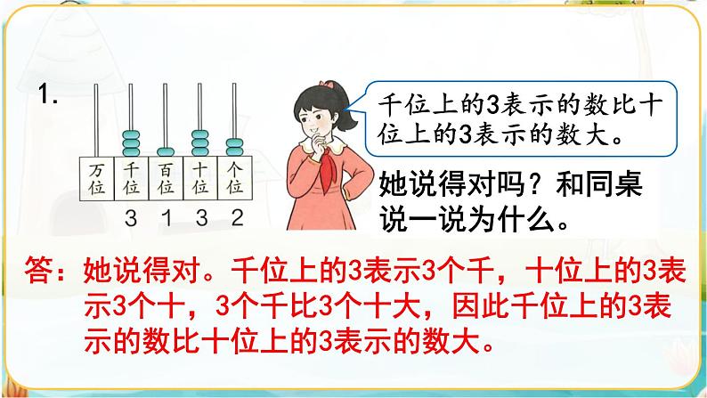 人教数学2年级下册 第7单元 练习十八 PPT课件02