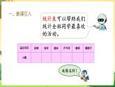 人教数学3年级下册 第3单元 第1课时  复式统计表 PPT课件