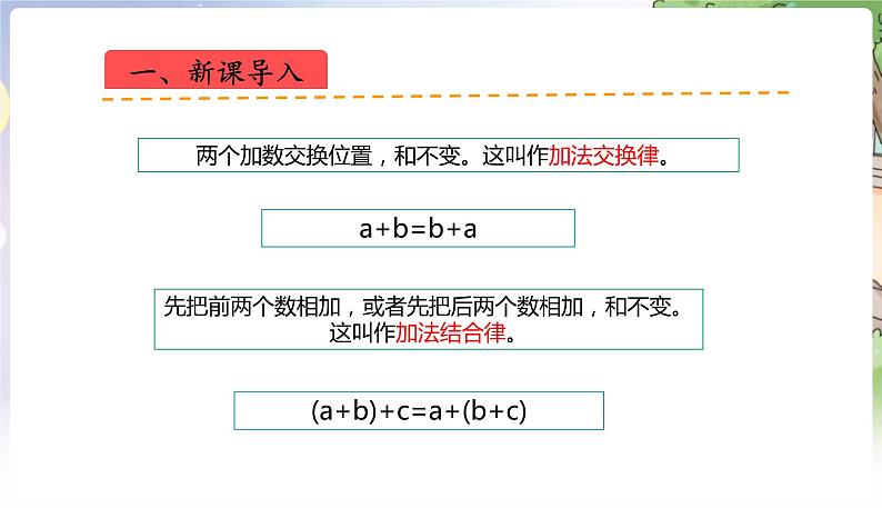 人教数学4年级下册 第3单元 第3课时  加法运算律的应用 PPT课件第3页